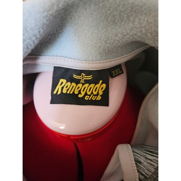 Renegade Club Jackson Hole WY Hoodie Jacket XXL Gray - Picture 5 of 6